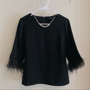 Ann Taylor Black Blouse